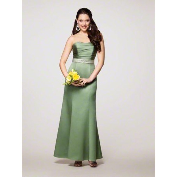 Alfred Angelo Dresses & Skirts - NWT ALFRED ANGELO Green Prom Bridesmaid Dress Alfred Angelo Dresses & Skirts - NWT ALFRED ANGELO Green Prom Bridesmaid Dress